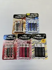 ChapStick Holiday Collection Lip Balm Lip Care/Moisturizer 3 Stick Packx 5