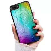 ( For iPod touch 7 6 5 ) Back Case Cover H23042 Abstract Raindrop