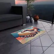 Handshake Outdoor Rug
