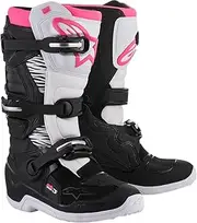 Alpinestars Women's 2013218-12-6 Tech 3 Stella Boots Black/White Sz 06, XXL