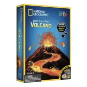National Geographic Home Learning Science DIY Build Your Own Volcano Kit Kids 8+