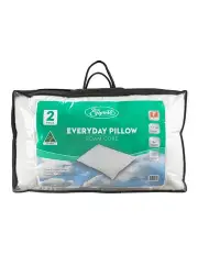 [Easy Rest] Everyday Foam Core Pillows 2 Pack in White
