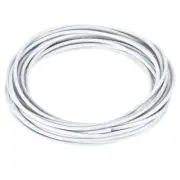 18AWG 18 Gauge Stranded Hook-Up Wire PVC Tinned Copper Wire 7.5m/25ft White