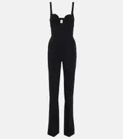 [David Koma] David Koma Cutout jumpsuit AU 8 black