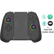 Ergonomic Pro-Gamer JoyCon For Nintendo Switch [RGB Lighting, 6-Axis Control]