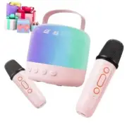 Mini Karaoke Machine, Karaoke Machine for Kids Toys, Mini Karaoke Machine Pink