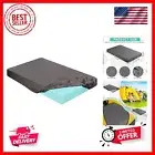 2-3 Inch Mattress Topper Cover Only Cover Memory Foam Protector Microfiber Me...