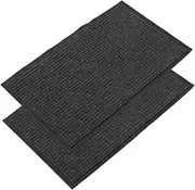 2pcs Entry Door Floor Mat Floor Mats Back Door Mat Door Mat Entryway Rug Door Mats Indoor Entrance Non-Slip Indoor Floor Rug Back Door Rug Entrance Doormat Polyester