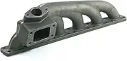 Xuanqingyi Store Cast Iron Turbo Manifold Compatible with BMW 91-06 E36 E46 2.5L 2.8L 3.0L S52 Compatible with Flange T3