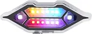 Solar Anti Theft Car Warning Light, Flashing Device Fake Lamp Solar Powered, Waterproof, Vehicle Warning Light Accessories, Convenient for Electric, Motorcycles