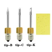 Soldering Iron Tip B C K Type Cutter Head Interface Iron Head Threaded