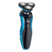 Catzon 4D Rechargeable IPX7 Waterproof Electric Shaver for Men-Blue