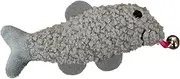 Dan & Sam Plush Grey Seal Cat Toy - Soft & Cuddly Pet Companion - Durable & Safe for Cats - Perfect Interactive Play & Comfort - Ideal Cat Lovers - Premium Quality Pet Accessory