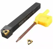1pc SER 1010H11 Thread Turning Tools Cutter Lathe Holder + 10pcs 11ER AG60