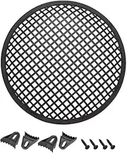 XYWHPGV Speaker Grill Cover 10 Inch 254mm Mesh Decorative Circle Subwoofer Guard Protector with Accessories Black(aa64d e8319 db3e6 09676 14891 39abb
