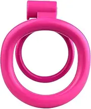 Inverted Chastity Cage SM Sex Toys Flat Chastity Cage Male Cage Penis Ring Chastity Device Chastity Lock Beginner Cage to Prevent Erection Bondage for Men
