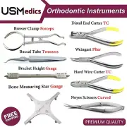 Distal End TC Cutter Ligature Wire Bracket Height Gauge Brackets Holder Placer