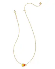 Kendra Scott Gemstone Candy Corn Adjustable Pendant Necklace, 16-19