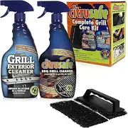 Grill Cleaning Kit - BBQ Grid And Grill Grate Cleanser, Exte
