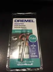 DREMEL 7144 ROTARY POWER TOOL 3/32" SHANK DIAMOND WHEEL POINT ATTACHMENT NEW