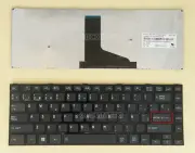 For Toshiba L45-A L45D-A L45t-A Keyboard Spanish Teclado Small enter key black