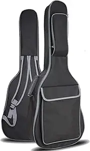 Guitar Bag 36 Inch 41 Inch Folk Guitar Bag 10MM Sponge Shoulder Waterproof Guitar Bag Musical Instrument Bag Perfect for Travelling(41 inches)