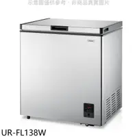 在飛比找蝦皮商城優惠-奇美137公升臥式風冷無霜冰箱冷凍櫃UR-FL138W(含標
