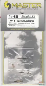 MASAM48127 1:48 Master Model - A-1 Skyraider Detail Set