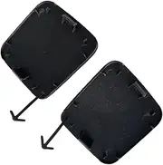 SSRAY 2PCS Car Front Bumper Tow Hook Eye Cover Cap,Fit For Toyota, Scion, TC 2011-2013 52128-21901 Car Bumper Towing Cap Unpainted bumper tow hook eye cover accessories