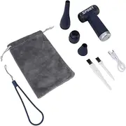 Electric Air Duster, Turbo Fan, Mini Fan Blower, with Type C Fast Charging for Computer Keyboard, Car, Home
