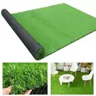 Artificial Grass Carpet Green Fake Synthetic Garden Landscape Turf Hot Mat R3Z2