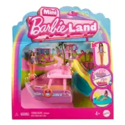 Barbie Mini BarbieLand Playsets with Toy Vehicle & 1.5-inch Doll, Dream Boat...