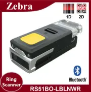 Zebra RS5100 Ring Scanner 2D 1D Wireless Bluetooth Barcode Reader RS51BO-LBLNWR