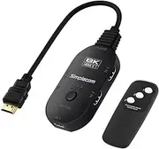 Simplecom CM353 3-Port HDMI 2.1 Switch 3 in 1 Out Splitter HDCP 2.3 8K@60Hz