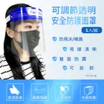 台灣現貨 快速出貨 雙面防霧 可調節透明安全防護面罩 透明 加大 面罩 防疫面罩 防疫神器