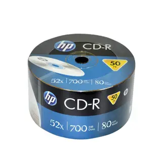 HP CD-R 52X 白金片 50片 空白光碟片 光碟 CD 空白光碟片