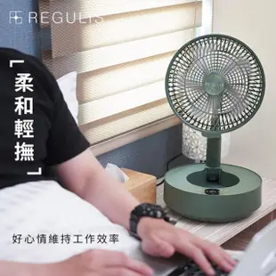 【REGULIS】日本空氣循環扇_GN-P30（綠） 基本款-不含加濕器(◆10吋◆ 可定時遙控伸縮收納循環扇)