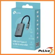 TP-Link UA440C USB 3.0 Type-C to SD microSD Card Reader Aluminum USB-C PC Mac