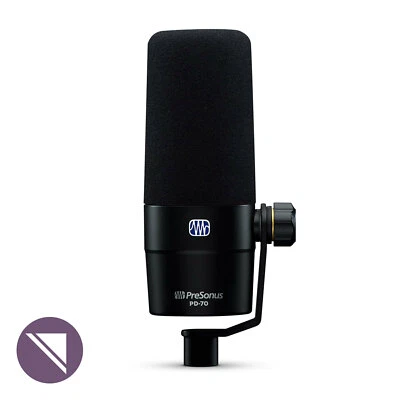 PreSonus PD70 Cardioid End-Address Dynamic Broadcast Microphone
