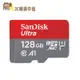 SanDisk 128GB Ultra microSDXC UHS-I A1 記憶卡│100MB/s│台灣公司貨│