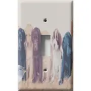 SnazzySwitch Dog Gathering Decorative Light Switch Plate Cover