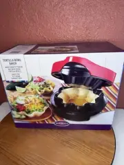 Nostalgia Electrics Fiesta Series Electric Tortilla Shell Maker TSM100
