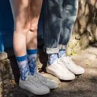 在飛比找蝦皮購物優惠-Cosi x 錦源興 藍白拖無痕中長襪 MIT臺灣製襪子