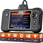 ANCEL FX2000 OBD2 Scanner, Car Scanner ABS SRS Transmission Airbag OBDII Scanner Diagnostic Tool, Check Car Engine Code Reader, Vehicle Scan Tool, OBD Diagnostic Scanner for All Cars