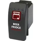 BEER FRIDGE 546R Rocker Switch 12V ON-OFF red waterproof SPST