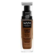 NYX Can't Stop Won't Stop Full Coverage Foundation Cappucino 30ml
