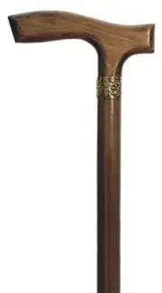 NEW Harvy Lord Byron Men's Exquisite Brown Wood Walking - Collectors Edition