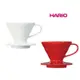 【大正餐具批發】日本製 HARIO V60 圓錐陶瓷濾杯 磁石濾杯 咖啡濾器 手沖咖啡 白色 紅色