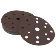 Sandpaper Round 150x150mm 2000 Grit 20 Pcs Red Hook & Loop Sanding Sheets