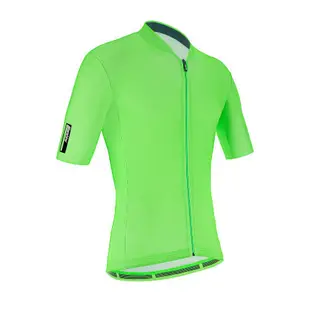 2021 Santini 【色彩】短袖車衣- 螢光綠